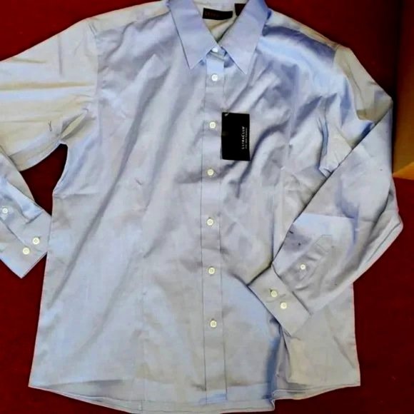 UltraClub woman's button down Blue shirt - Picture 1 of 1